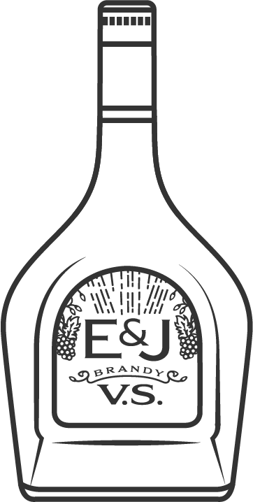 E&J VS Brandy Bottle Icon